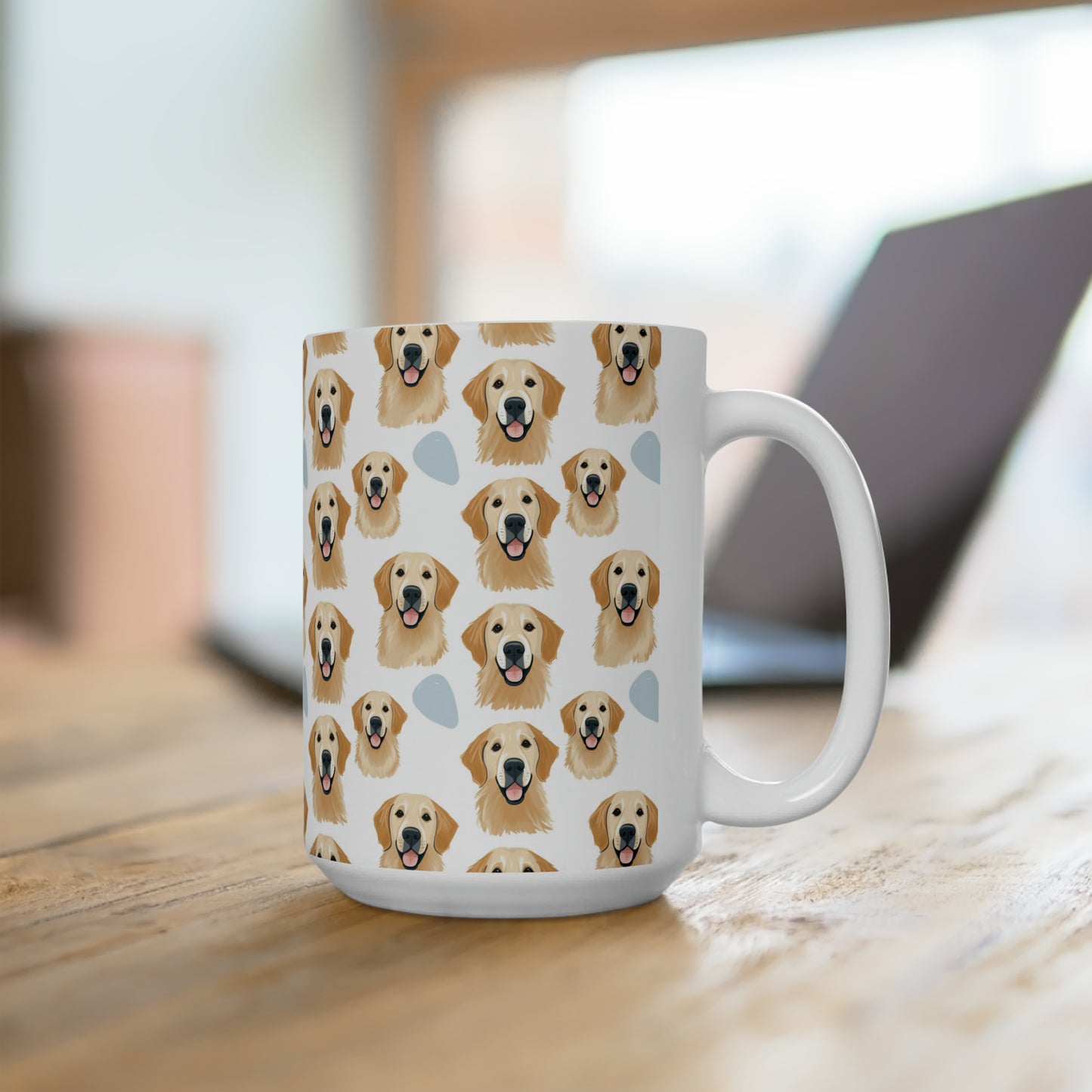 Golden Retriever Mug 15oz