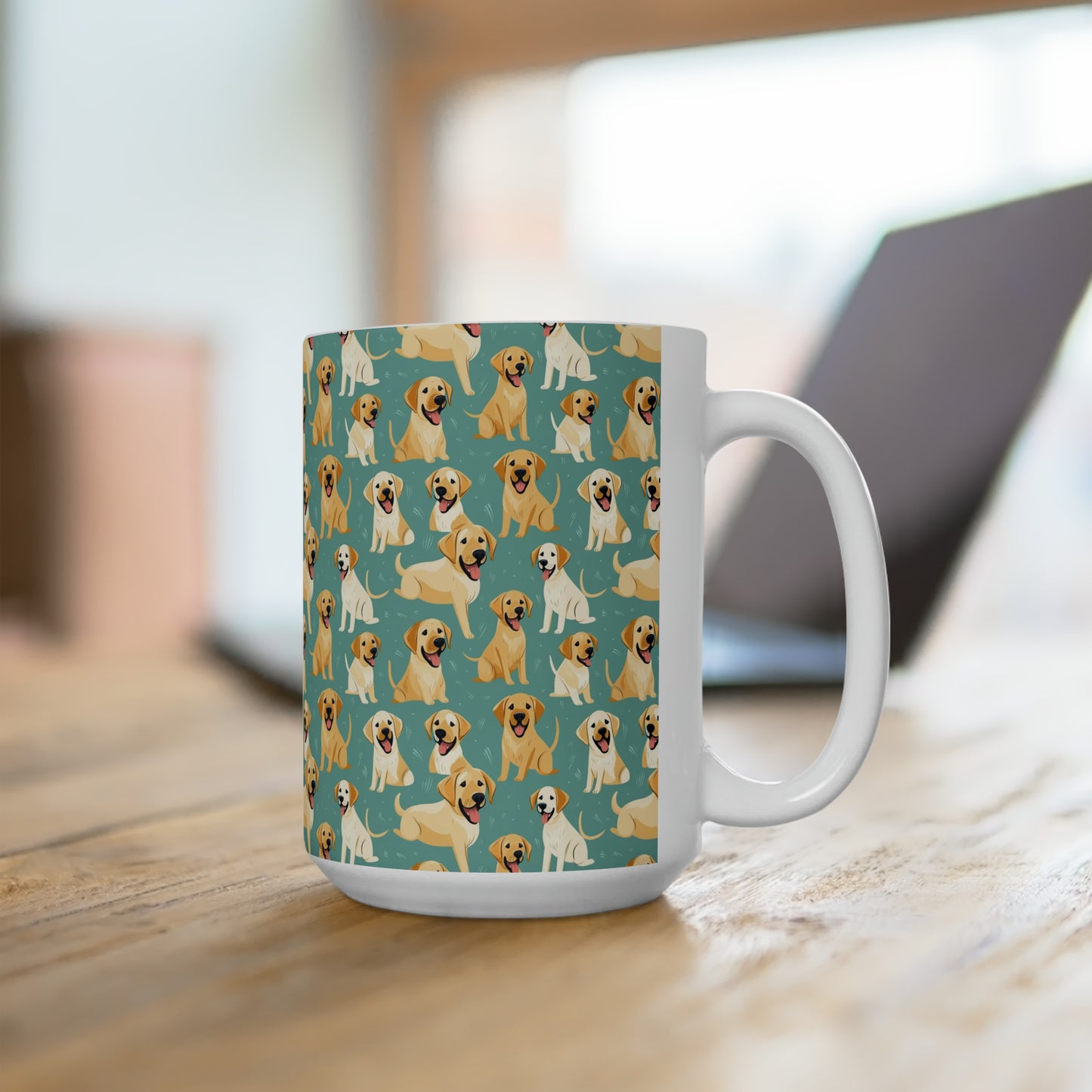 Yellow Lab Mug 15oz