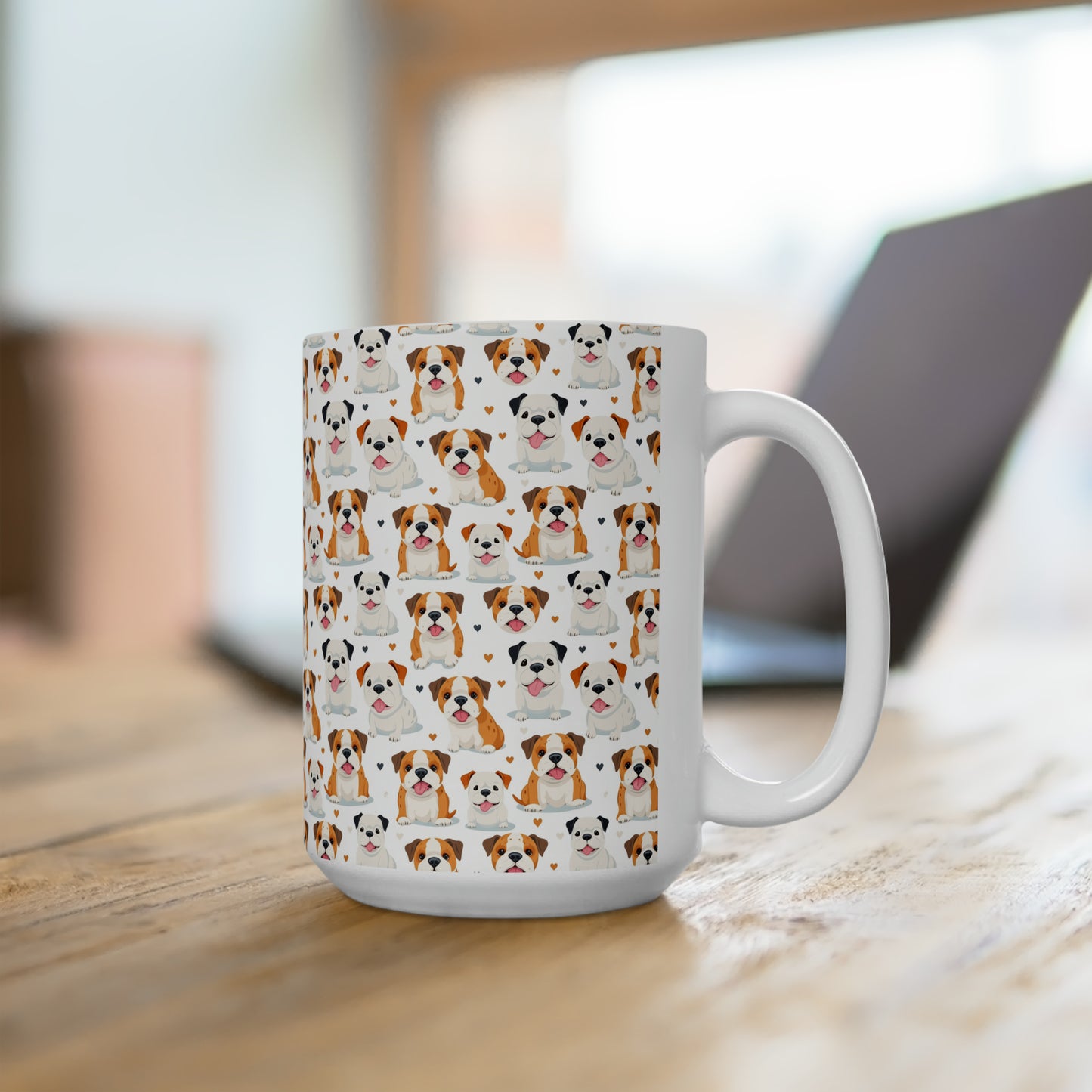 Bulldog Mug 15oz