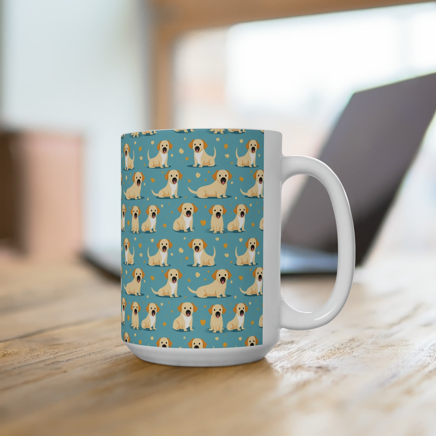 Yellow Lab Mug 15oz